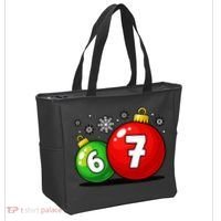 Christmas Decoration 6-7 Six Seven 67 Meme Gen Alpha Slang Tote Bag thumb 2
