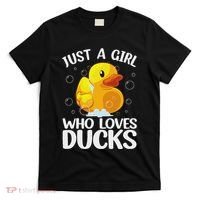 Cute Duck Art For Women Rubber Duck Lover T-Shirt thumb 0