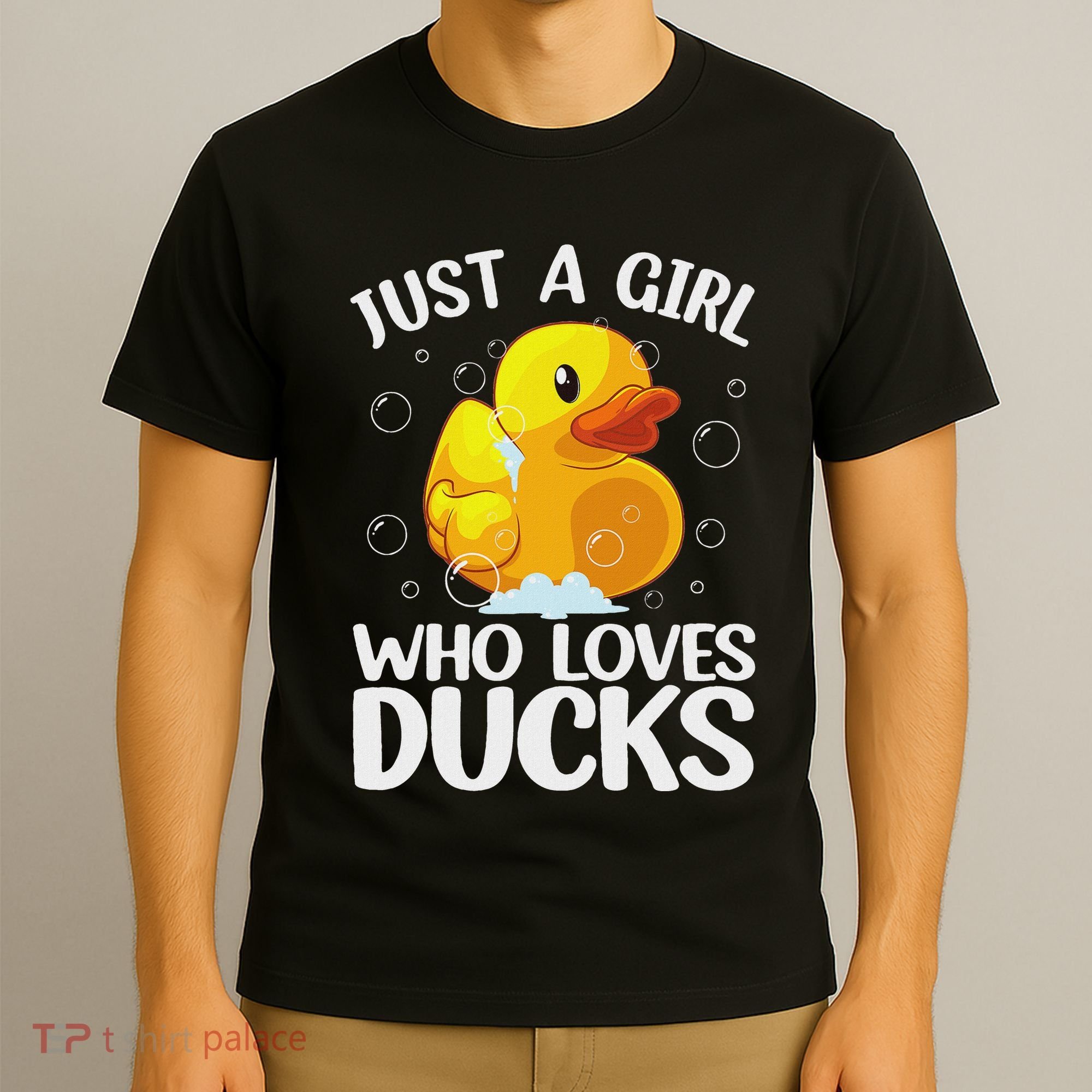 Cute Duck Art For Women Rubber Duck Lover T-Shirt