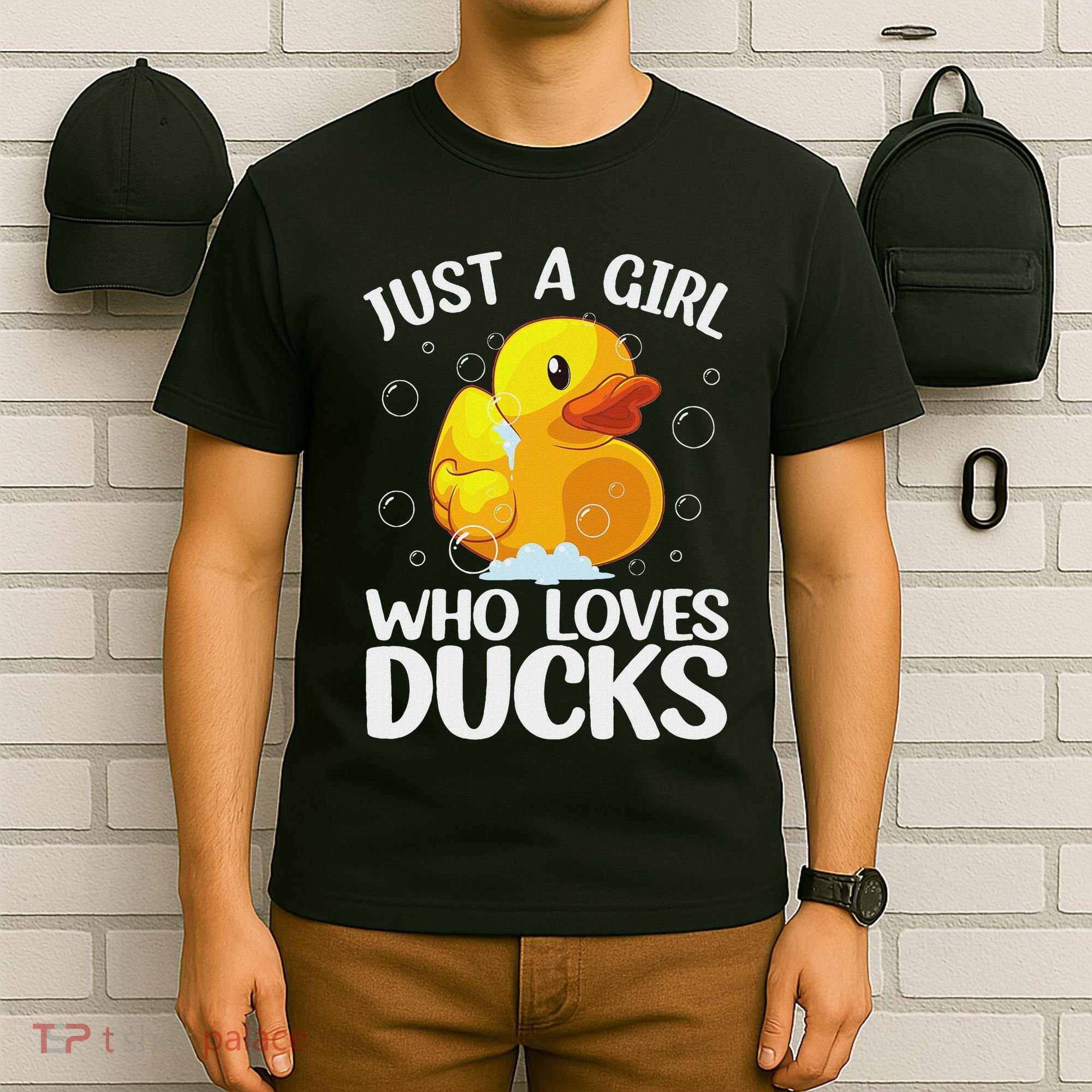 Cute Duck Art For Women Rubber Duck Lover T-Shirt