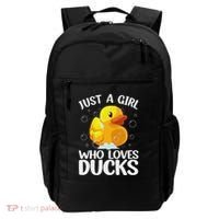 Cute Duck Art For Women Rubber Duck Lover Backpack thumb 0