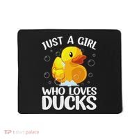 Cute Duck Art For Women Rubber Duck Lover Mousepad thumb 0
