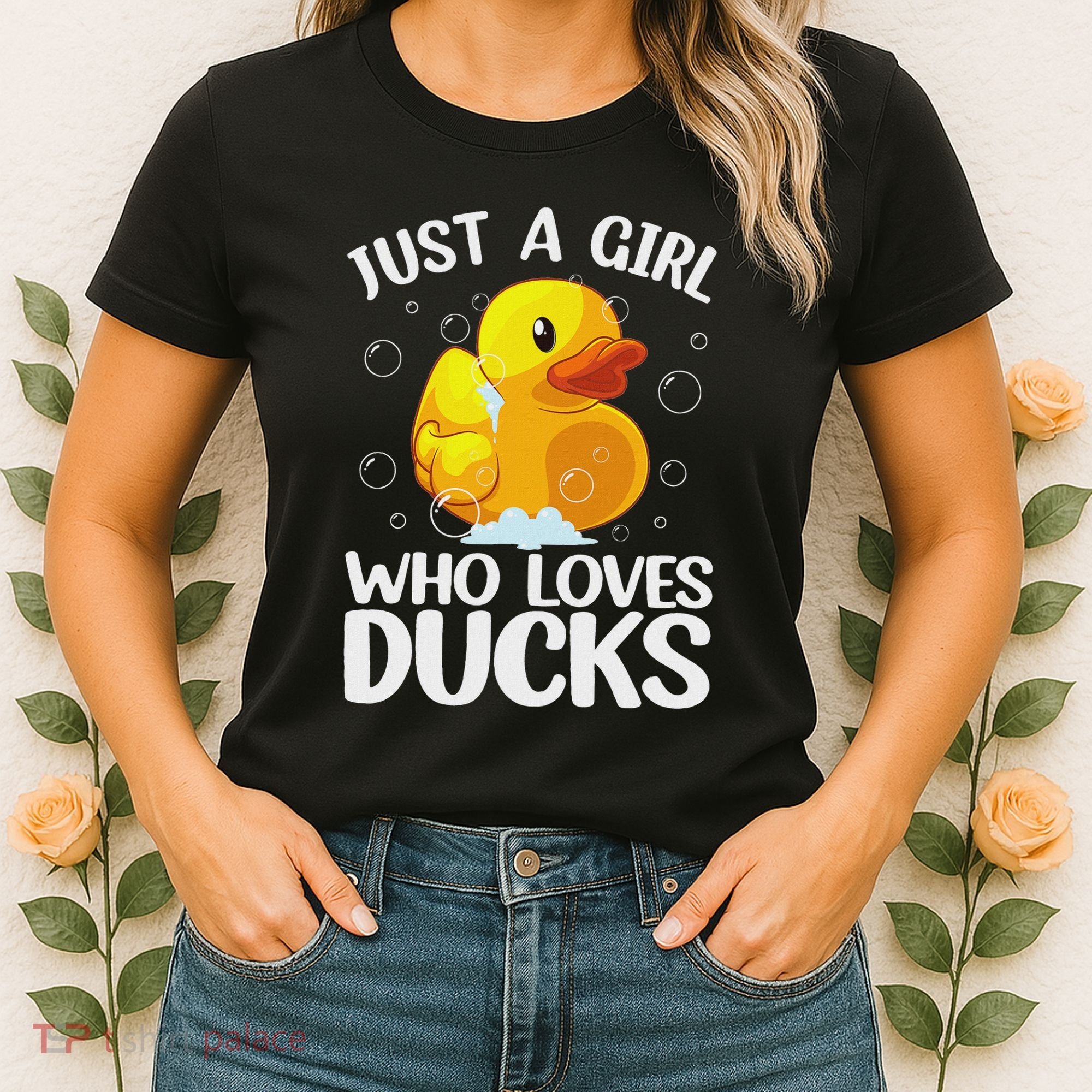 Cute Duck Art For Women Rubber Duck Lover Women's T-Shirt