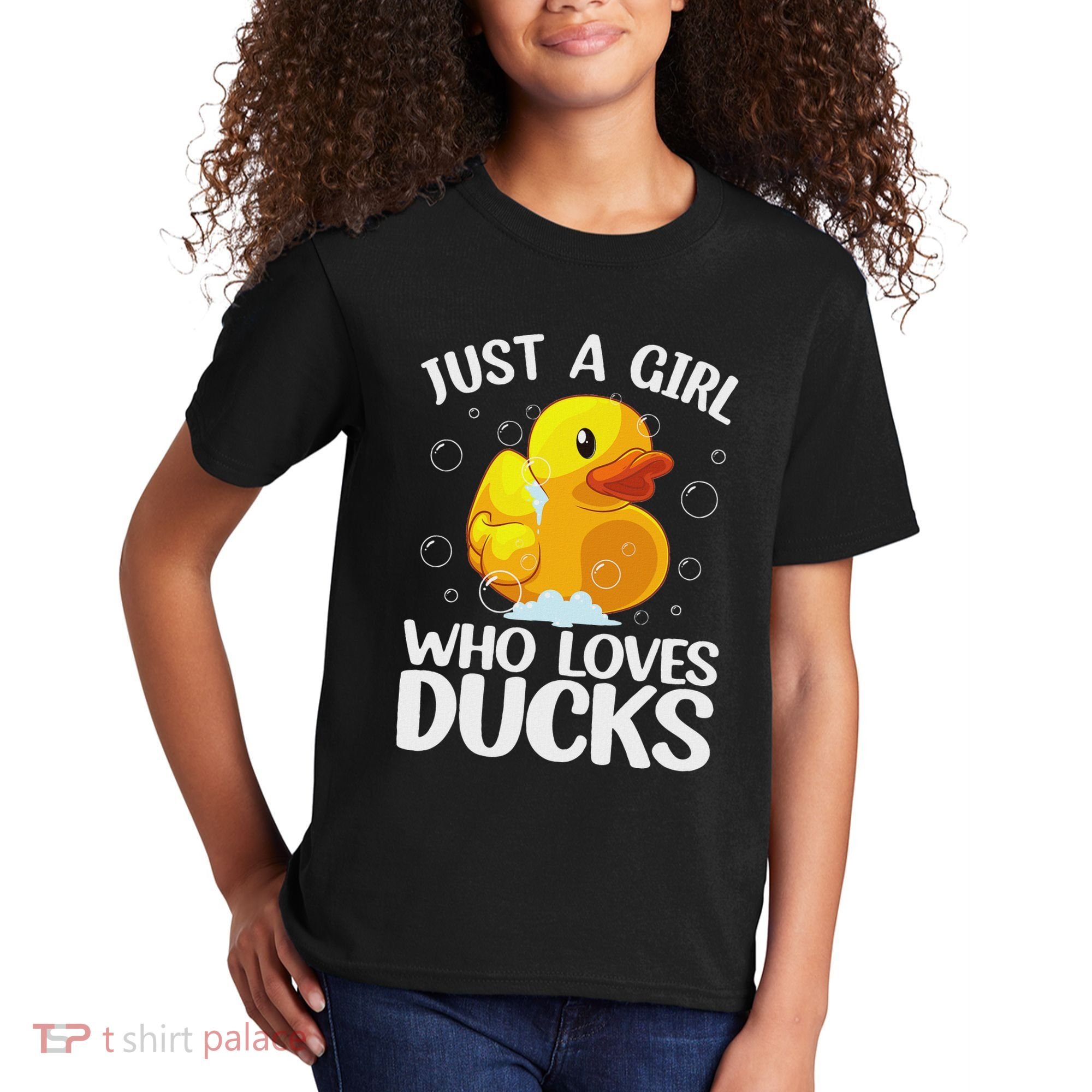 Cute Duck Art For Women Rubber Duck Lover Kids T-Shirt