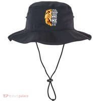 Can Do All Things Through Christ Bible Quote Lion Bucket Hat thumb 0
