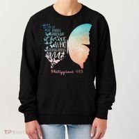 Can Do All Things Through Christ Who Strengthens Me Saying Women's Sweatshirt thumb 0