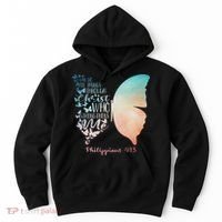 Can Do All Things Through Christ Who Strengthens Me Saying Hoodie thumb 0
