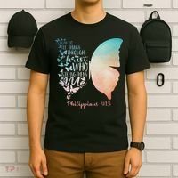 Can Do All Things Through Christ Who Strengthens Me Saying T-Shirt thumb 6