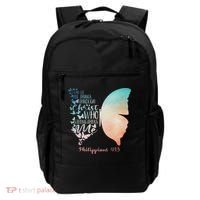 Can Do All Things Through Christ Who Strengthens Me Saying Backpack thumb 0