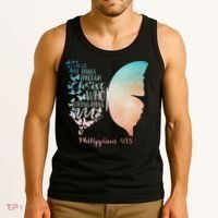 Can Do All Things Through Christ Who Strengthens Me Saying Tank Top thumb 3