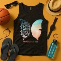Can Do All Things Through Christ Who Strengthens Me Saying Tank Top thumb 4