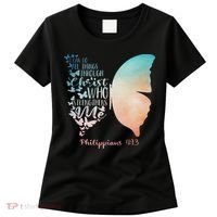 Can Do All Things Through Christ Who Strengthens Me Saying Women's T-Shirt thumb 0