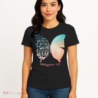 Can Do All Things Through Christ Who Strengthens Me Saying Women's T-Shirt thumb 4