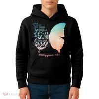 Can Do All Things Through Christ Who Strengthens Me Saying Kids Hoodie thumb 4