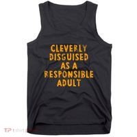 Cleverly Disguised As A Responsible Tank Top thumb 0