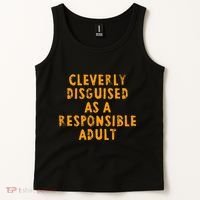 Cleverly Disguised As A Responsible Tank Top thumb 2