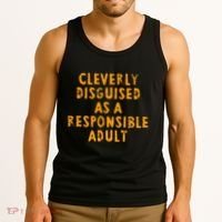 Cleverly Disguised As A Responsible Tank Top thumb 3