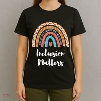 Cultural Diversity And Inclusion Earth Art T-Shirt thumb 4
