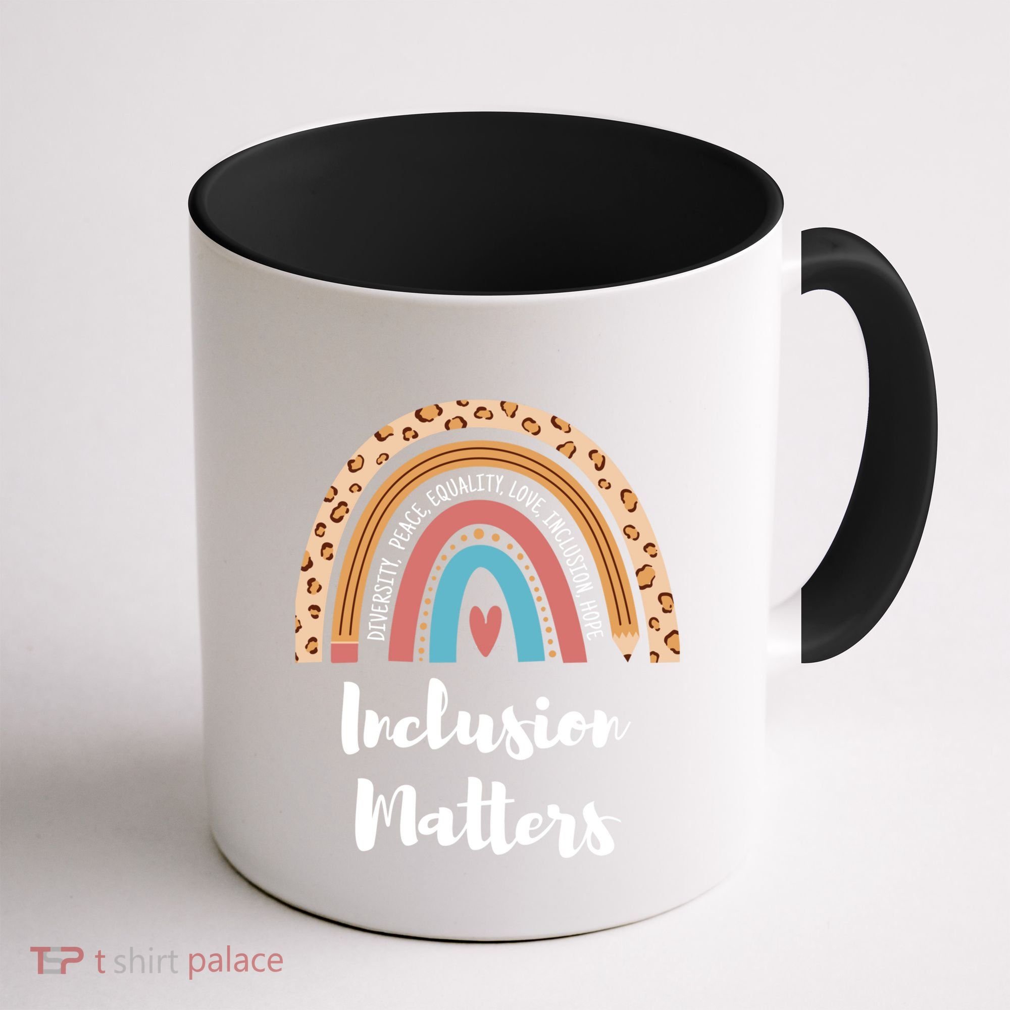 Cultural Diversity And Inclusion Earth Art Coffee Mug