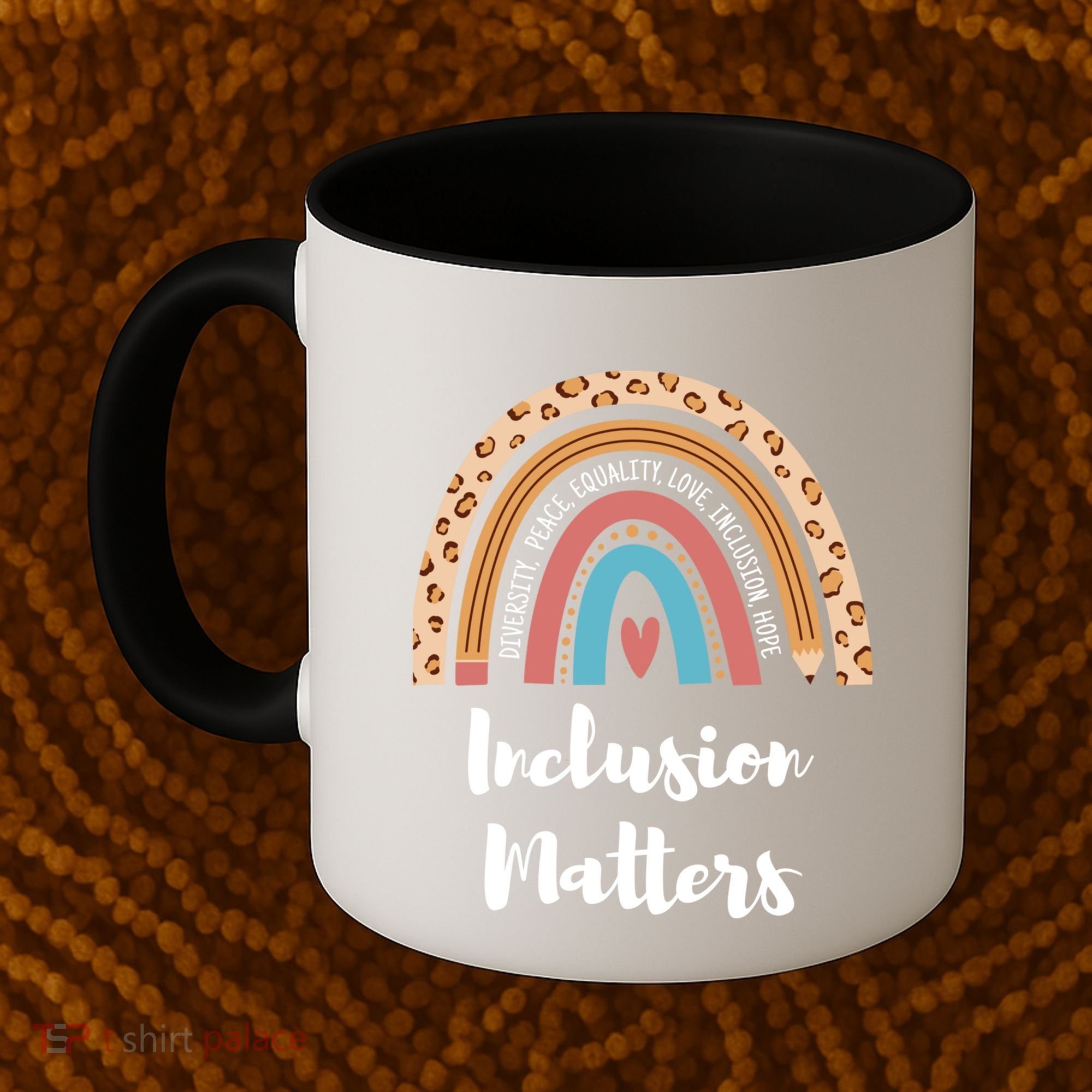 Cultural Diversity And Inclusion Earth Art Coffee Mug
