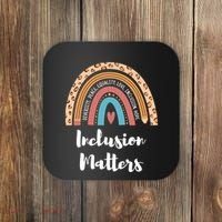 Cultural Diversity And Inclusion Earth Art Coaster thumb 0