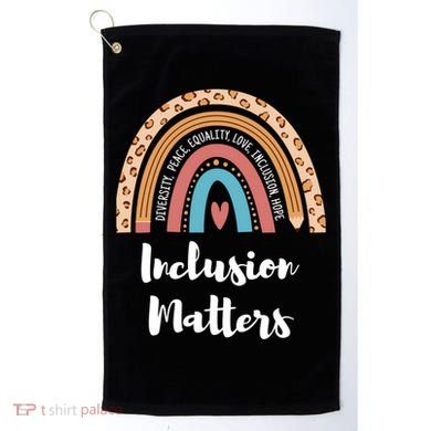 Cultural Diversity And Inclusion Earth Art Golf Towel