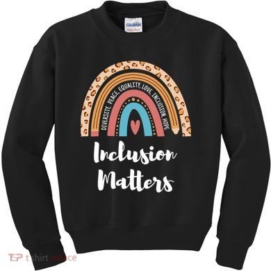 Cultural Diversity And Inclusion Earth Art Kids Sweatshirt