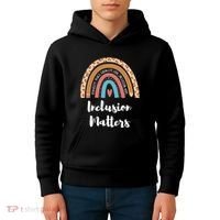 Cultural Diversity And Inclusion Earth Art Kids Hoodie thumb 4