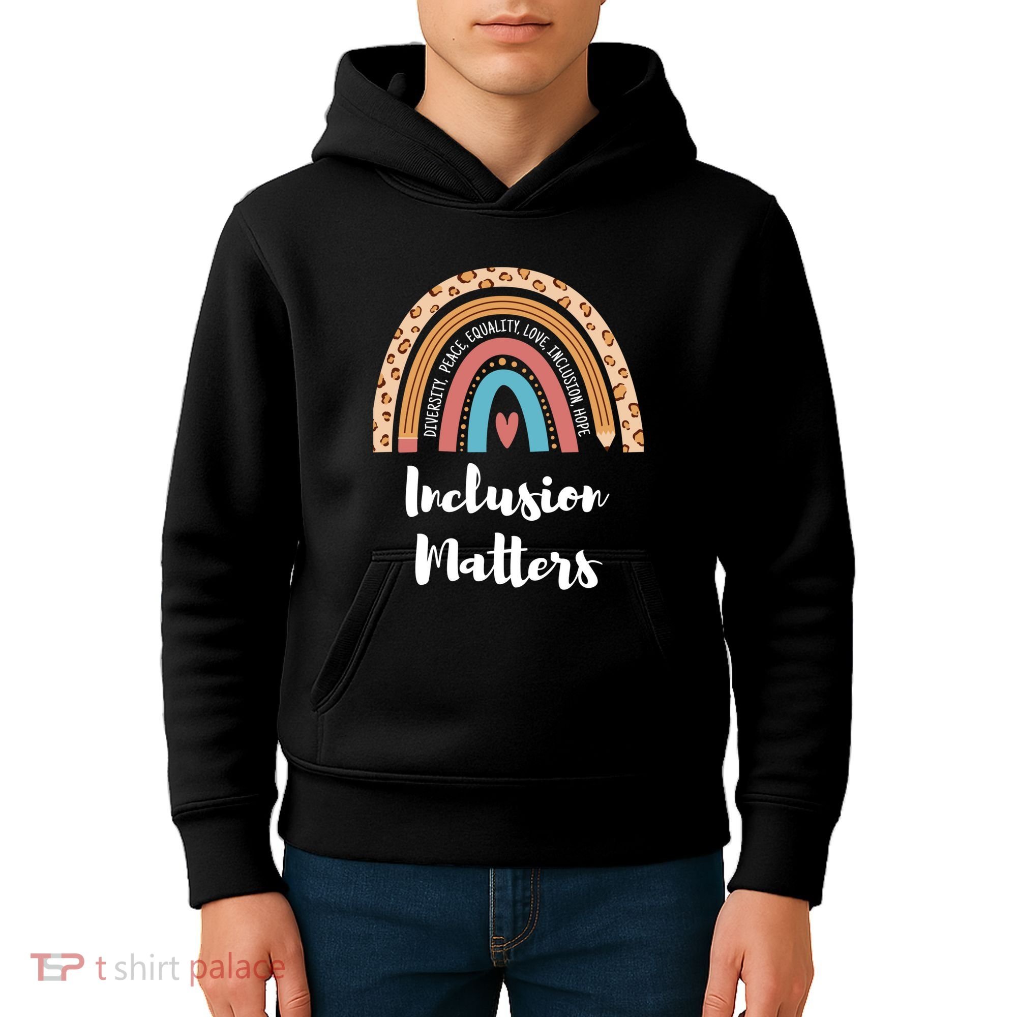 Cultural Diversity And Inclusion Earth Art Kids Hoodie