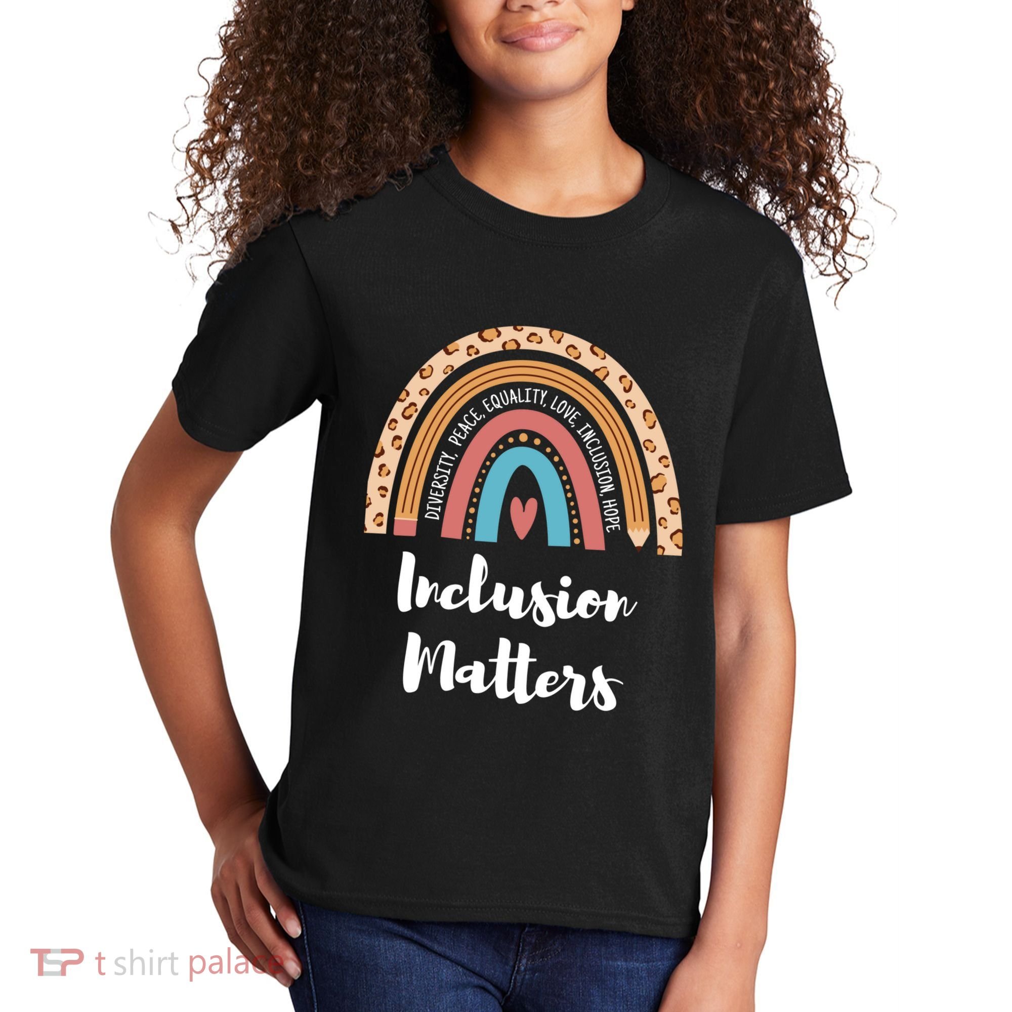 Cultural Diversity And Inclusion Earth Art Kids T-Shirt