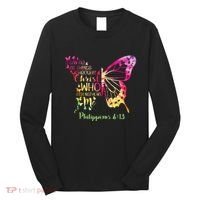 Can Do All Things Through Christ Who Strengthens Me I Long Sleeve Shirt thumb 0