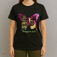 Can Do All Things Through Christ Who Strengthens Me I T-Shirt thumb 4