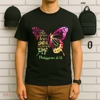 Can Do All Things Through Christ Who Strengthens Me I T-Shirt thumb 6