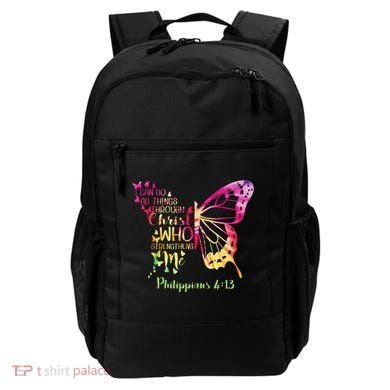 Can Do All Things Through Christ Who Strengthens Me I Backpack