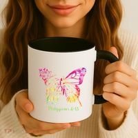 Can Do All Things Through Christ Who Strengthens Me I Coffee Mug thumb 3