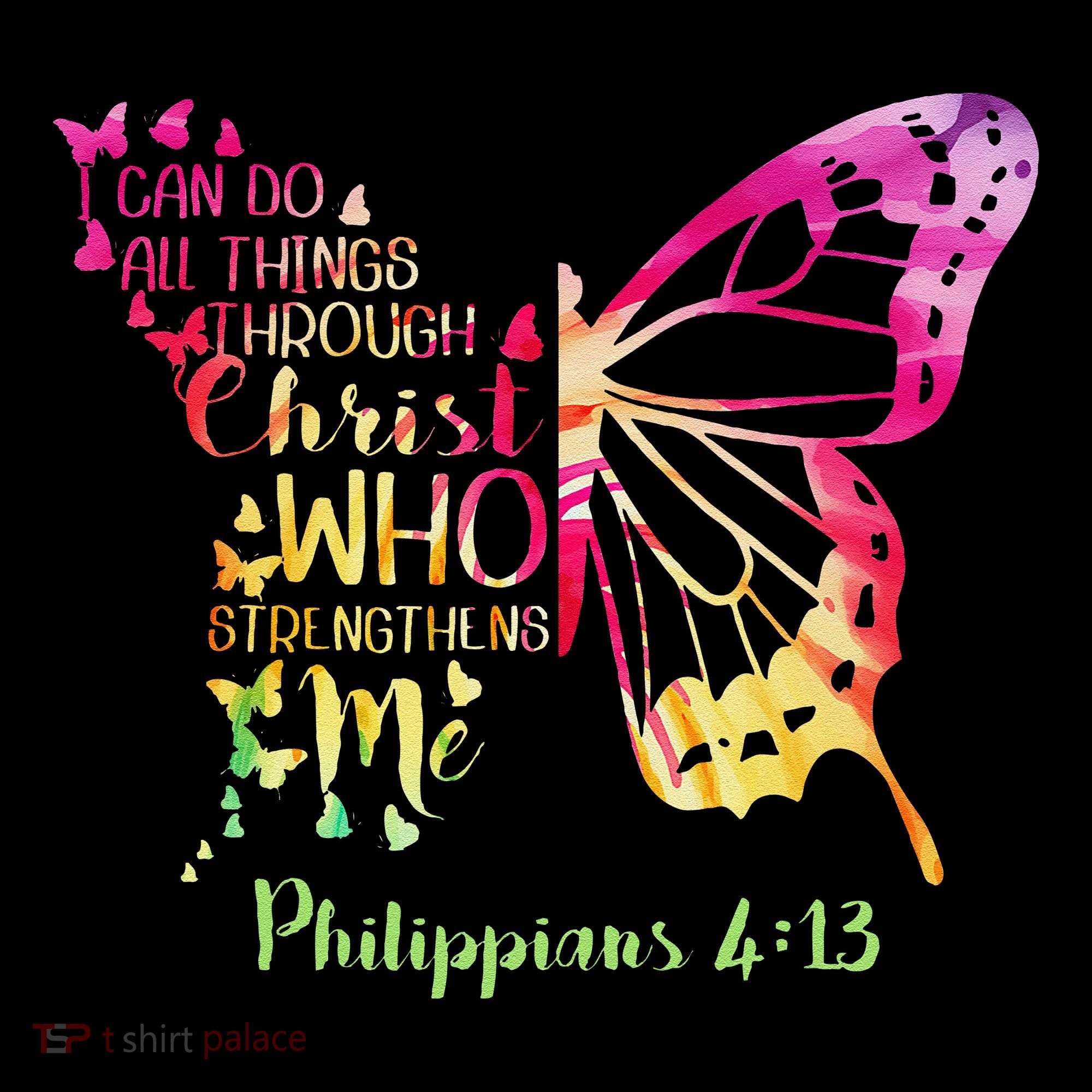 Can Do All Things Through Christ Who Strengthens Me I Mousepad