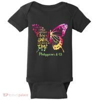 Can Do All Things Through Christ Who Strengthens Me I Baby Bodysuit thumb 0
