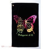 Can Do All Things Through Christ Who Strengthens Me I Golf Towel thumb 0