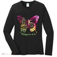 Can Do All Things Through Christ Who Strengthens Me I Women's Long Sleeve Shirt thumb 0