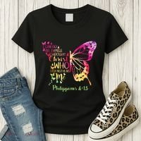 Can Do All Things Through Christ Who Strengthens Me I Women's T-Shirt thumb 3