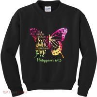 Can Do All Things Through Christ Who Strengthens Me I Kids Sweatshirt thumb 0
