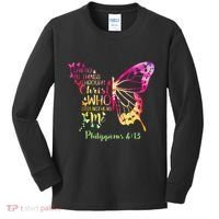 Can Do All Things Through Christ Who Strengthens Me I Kids Long Sleeve Shirt thumb 0