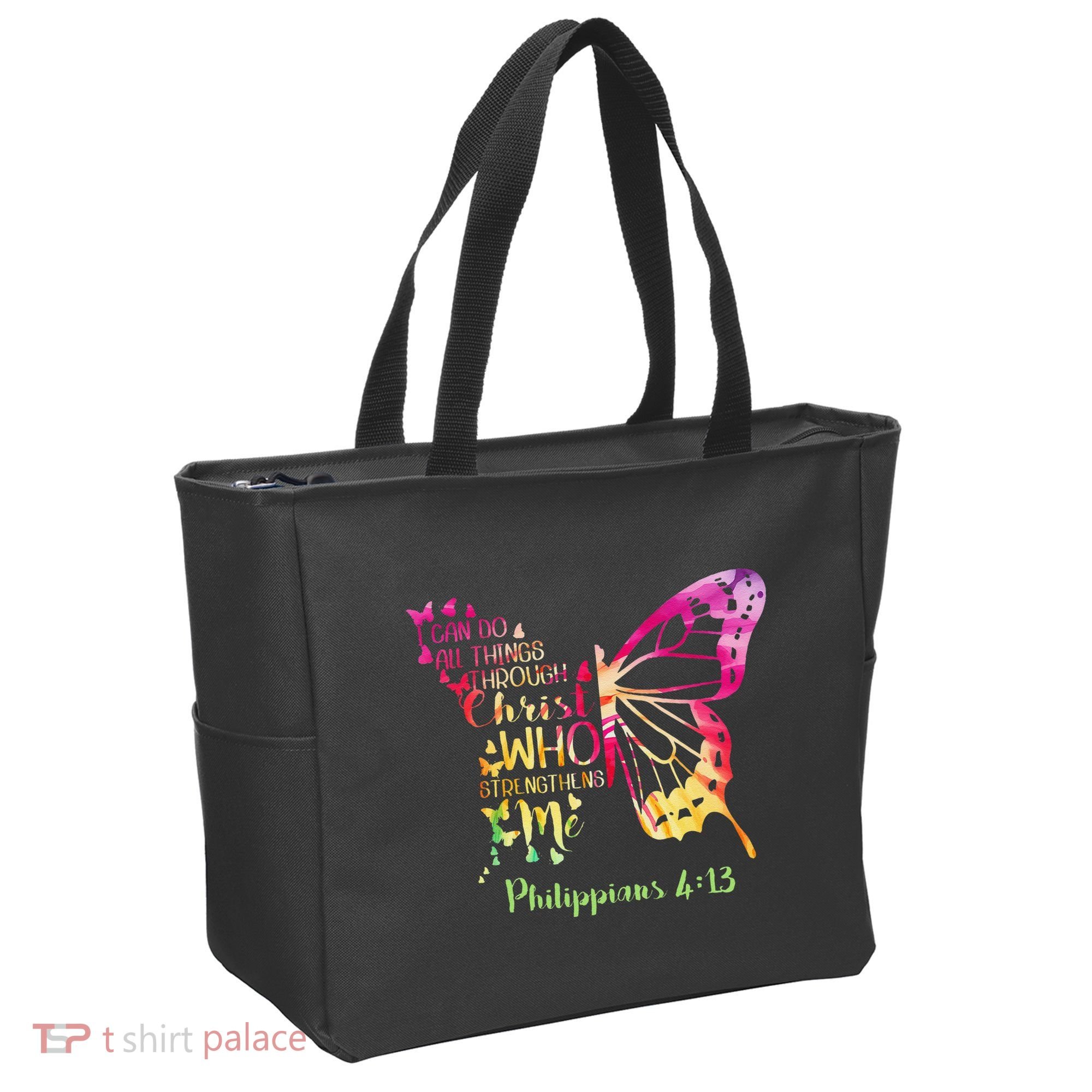Can Do All Things Through Christ Who Strengthens Me I Tote Bag