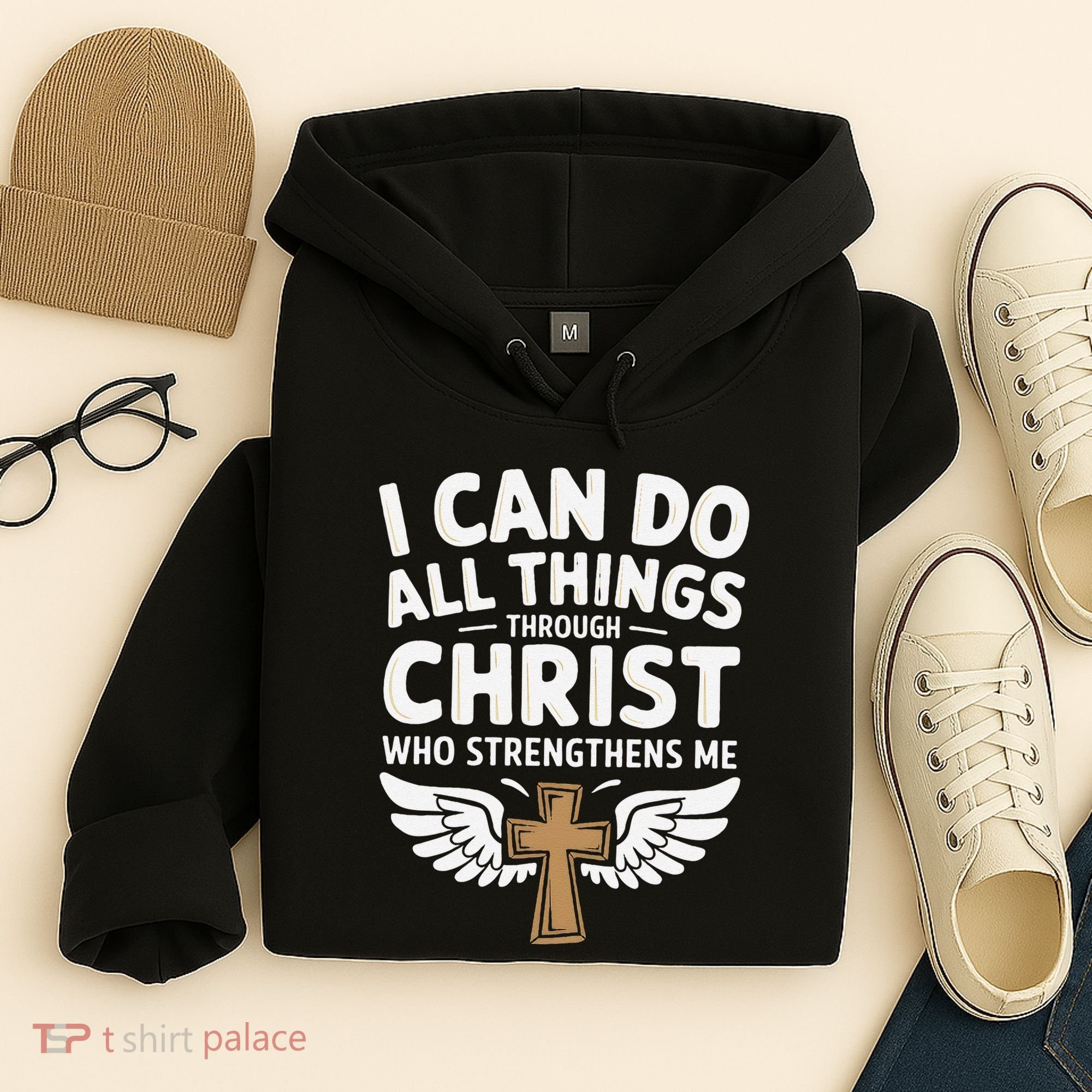 Can Do All Things Through Christ Who Strengthens Me Hoodie