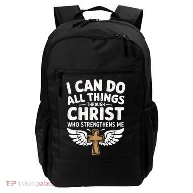 Can Do All Things Through Christ Who Strengthens Me Backpack