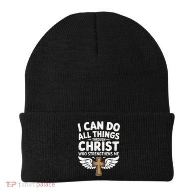 Can Do All Things Through Christ Who Strengthens Me Beanie