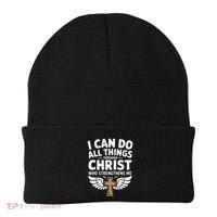 Can Do All Things Through Christ Who Strengthens Me Beanie thumb 0