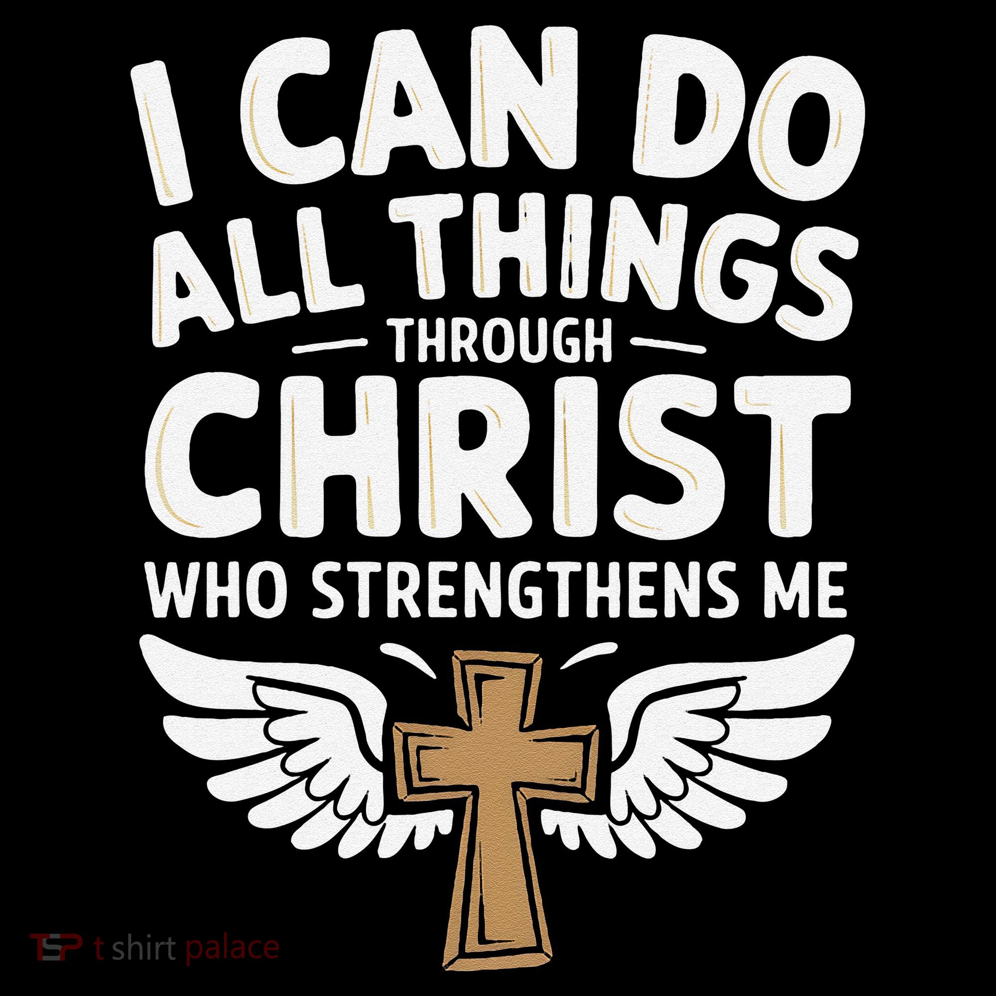 Can Do All Things Through Christ Who Strengthens Me Women's Hoodie