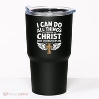 Can Do All Things Through Christ Who Strengthens Me Tumbler thumb 0