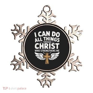 Can Do All Things Through Christ Who Strengthens Me Ornament